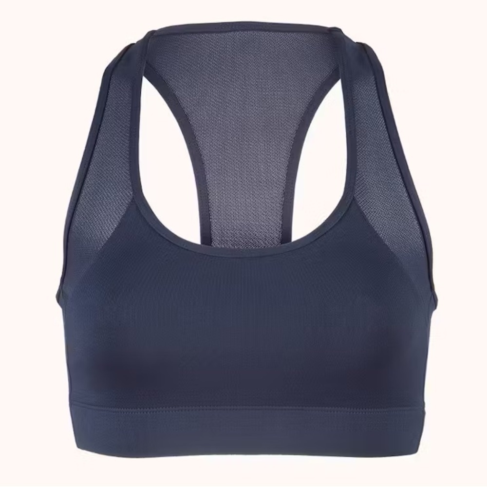 NWOT LIVELY The Active Cross Back Sports Bralette Black Size Small